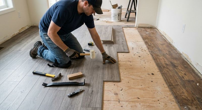 Laminate Floor Installation in Plant City, FL