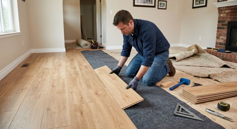 Laminate Floor Remodeling in Wesley Chapel, FL