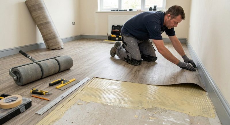 Sheet Flooring Installation in Wesley Chapel, FL