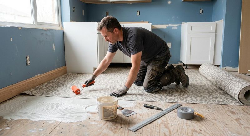 Sheet Linoleum Installation in Spring Hill, FL